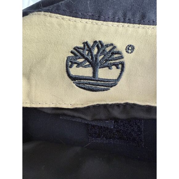 Vtg Timberland Weathergear Men’s Two-Tone Lightweight Jacket Size M Beige Black - Picture 7 of 7